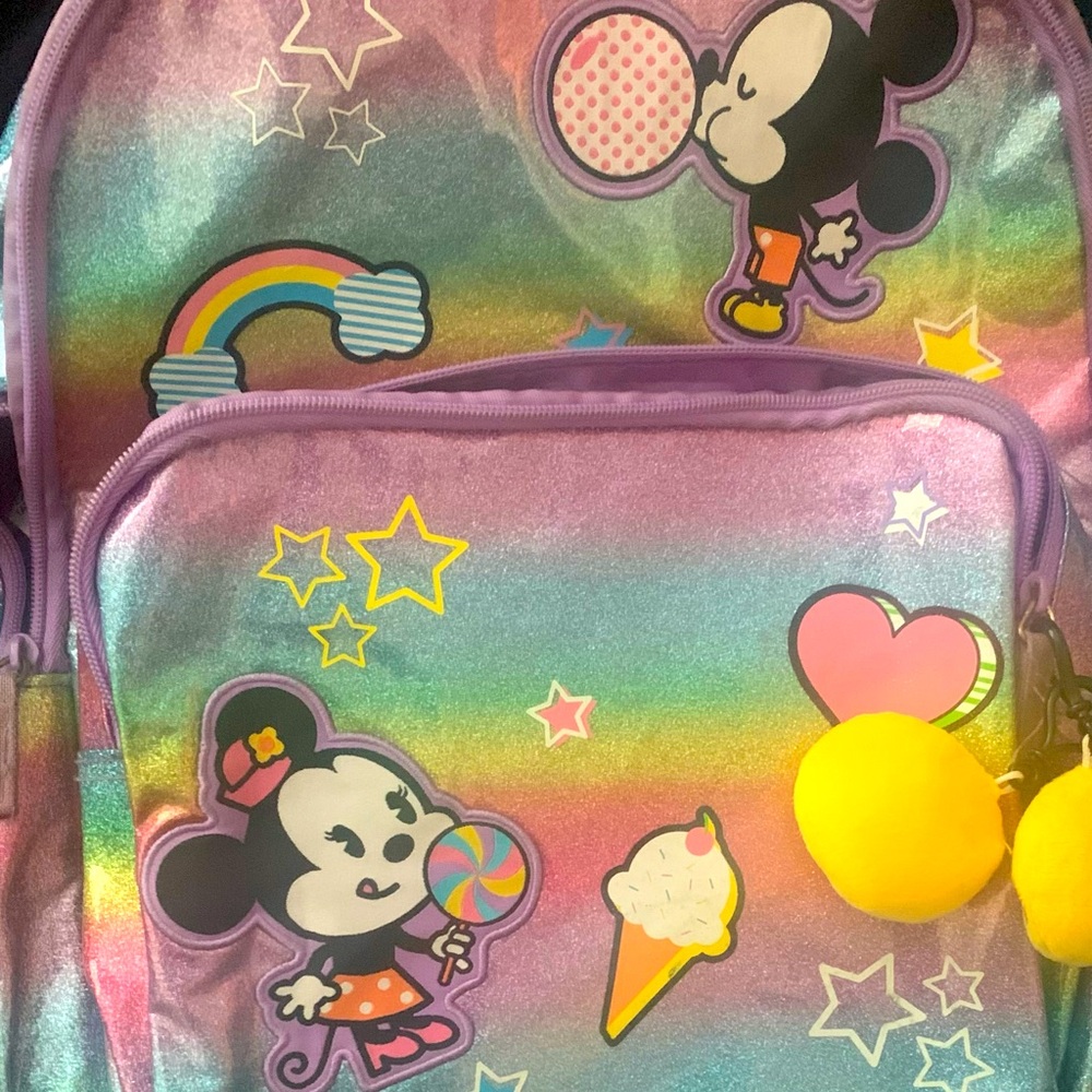 Disney Store Mickey & Mini backpack plus lunchpale.. 🐭
